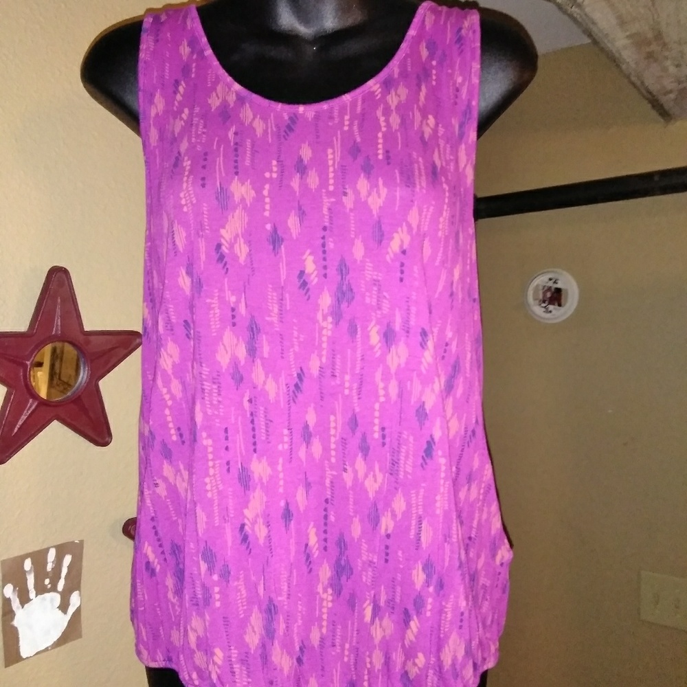 Sleeveless summer top